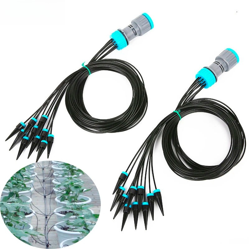 Smart Garden Sprinkler System - 10Pcs Drip Irrigation Kit Plant Watering