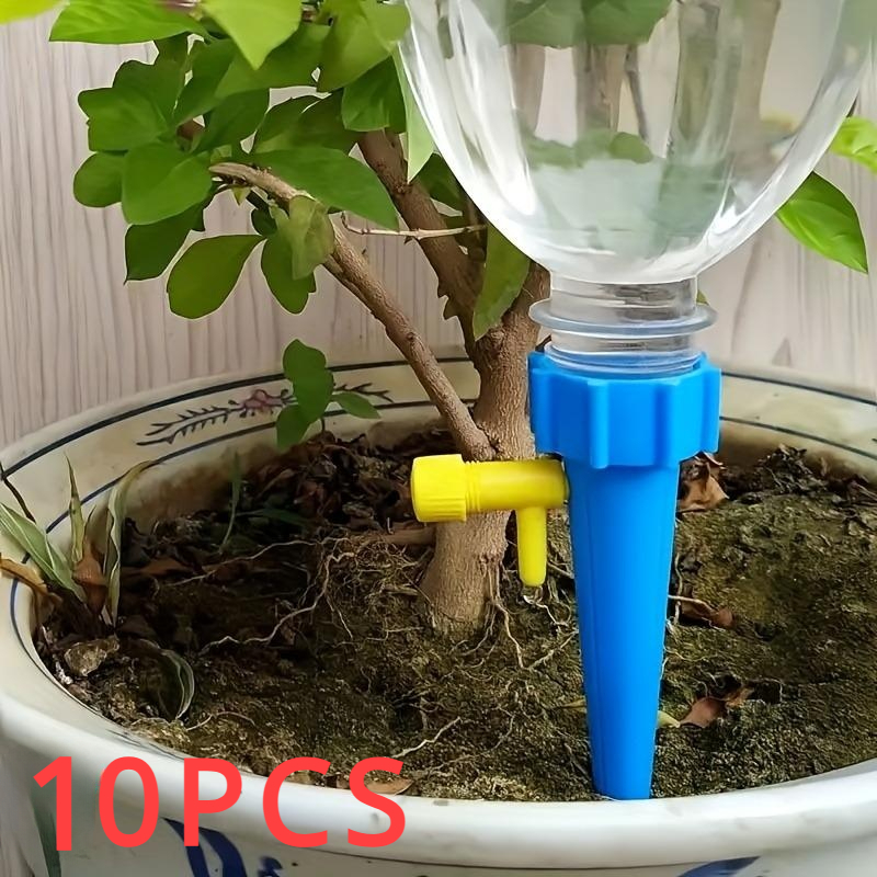 Smart Garden Sprinkler System - 10PCS Flower Adjustable Automatic Drip Irrigation