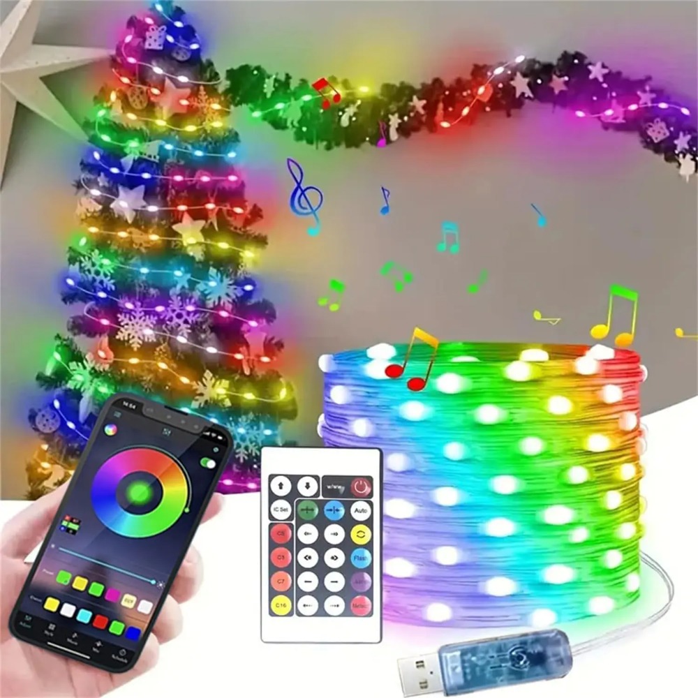 Led Fairy Light Strip Christma - Smart Garden Festoon Lights review and price