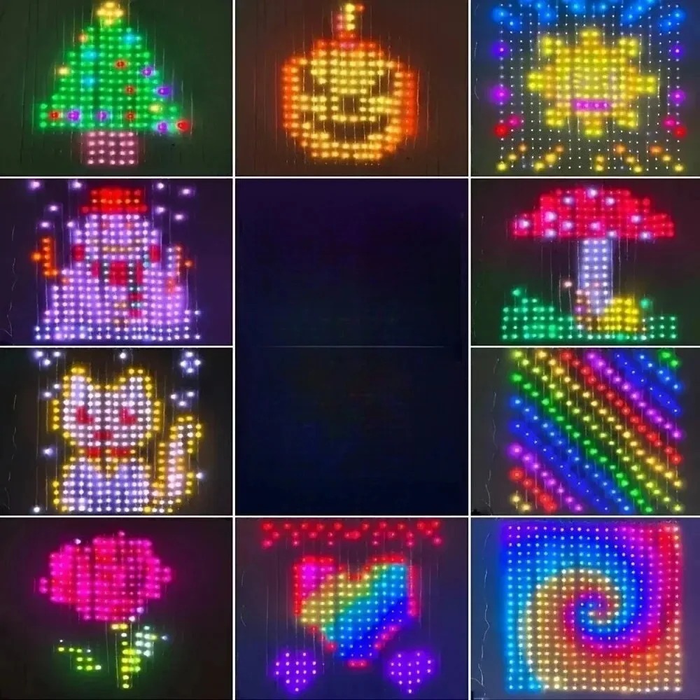 Outdoor LED Pixel Curtain Ligh - Smart Led Garden review and price