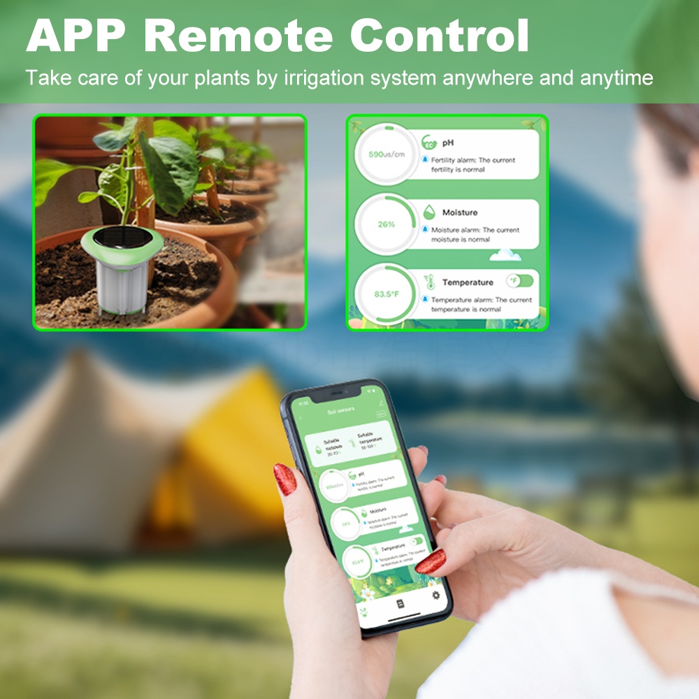 Tuya WIFI Smart Solar Soil Sen - Smart Urban Garden review and price