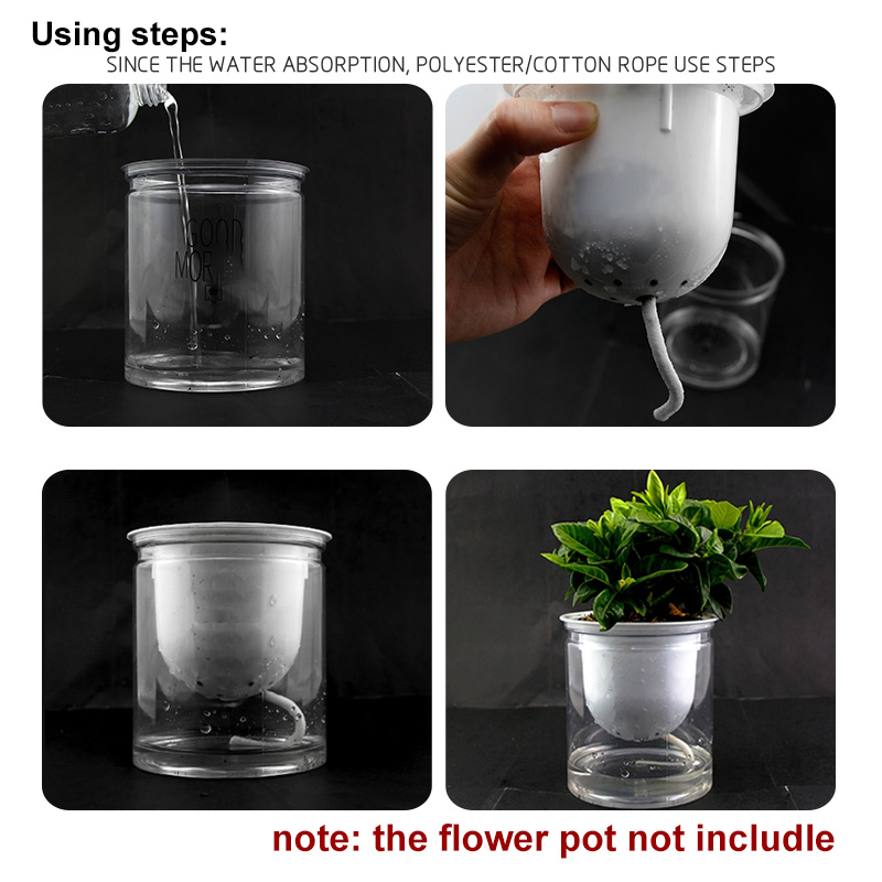 Self Watering Cotton Wick Rope - Smart Garden Sprinkler System review and price