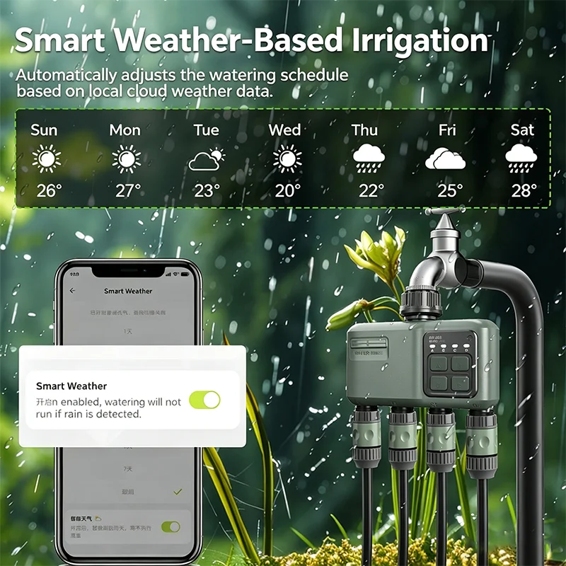 Plant Self Watering System WiF - Smart Garden Keeper review and price