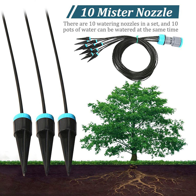 10Pcs Drip Irrigation Kit Plan - Smart Garden Sprinkler System review and price