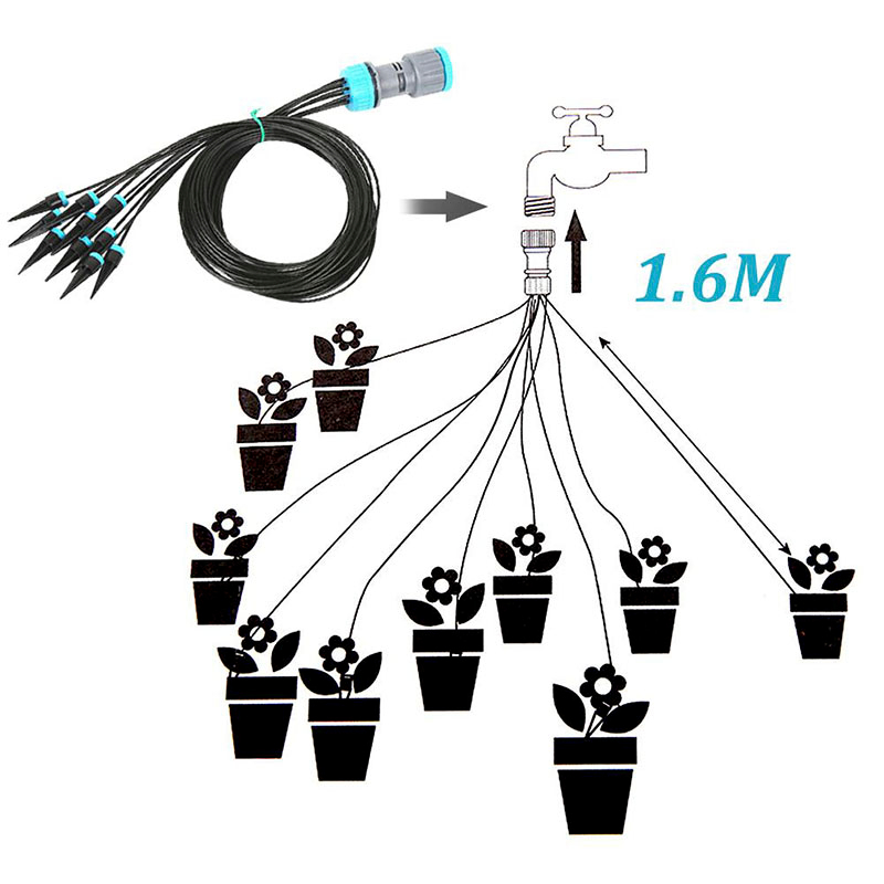10Pcs Drip Irrigation Kit Plan - Smart Garden Sprinkler System review and price