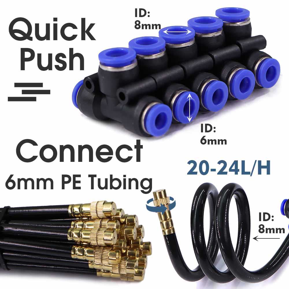 60w Self-priming Pump Misting  - Smart Garden Keeper review and price