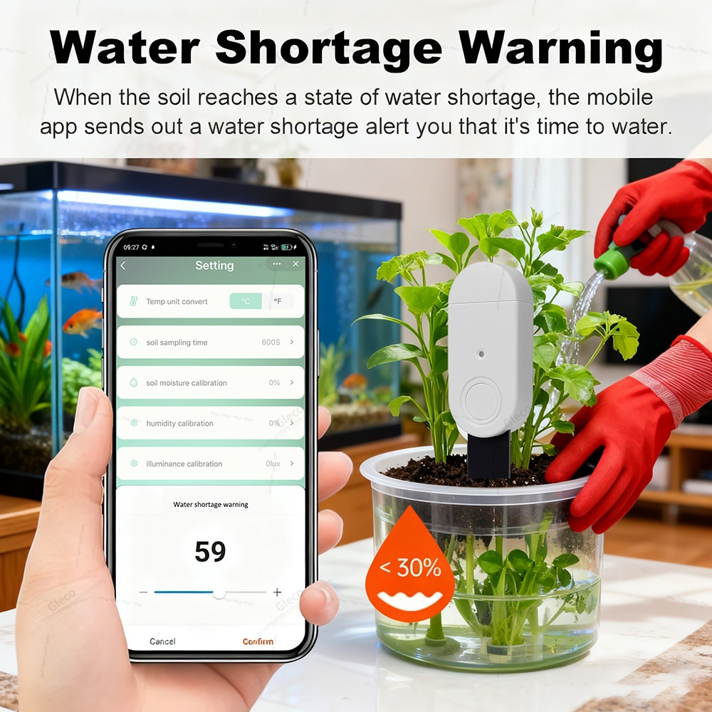 4in1 Zigbee Soil Moisture Temp - Smart Zigbee Garden Light review and price