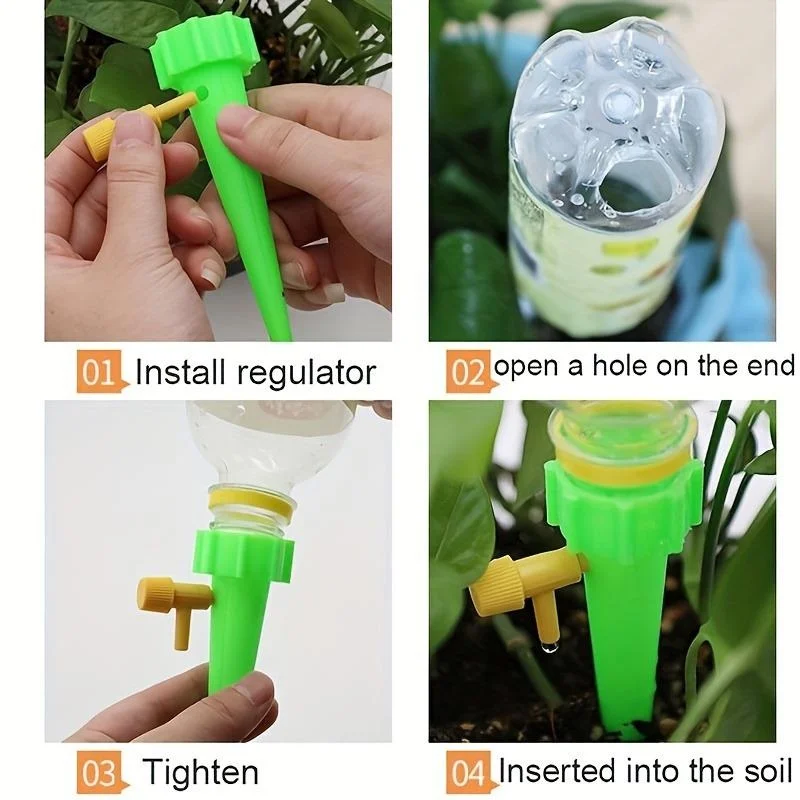 10PCS Flower Adjustable Automa - Smart Garden Sprinkler System review and price
