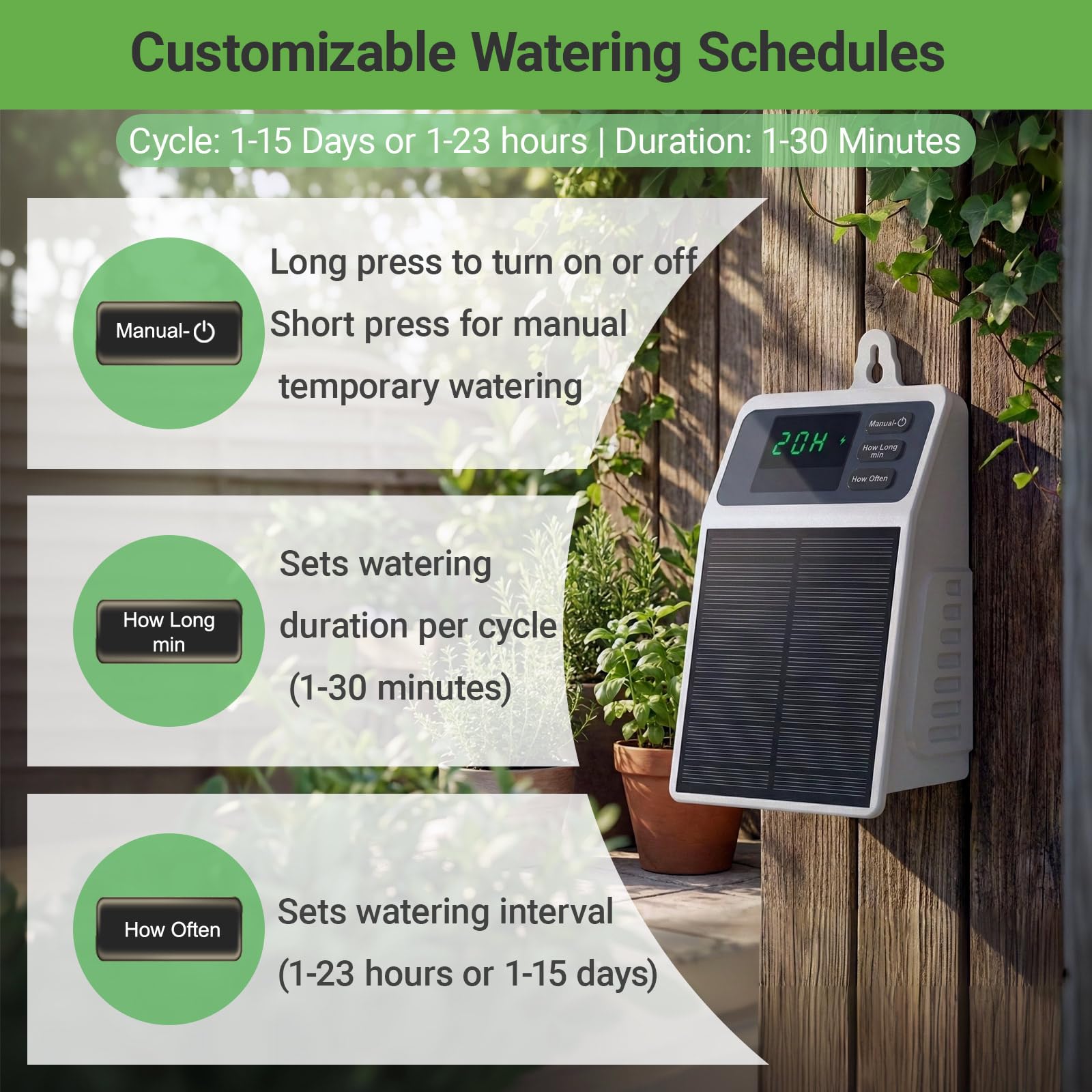 Upgraded Solar Drip Irrigation - Smart Urban Garden review and price