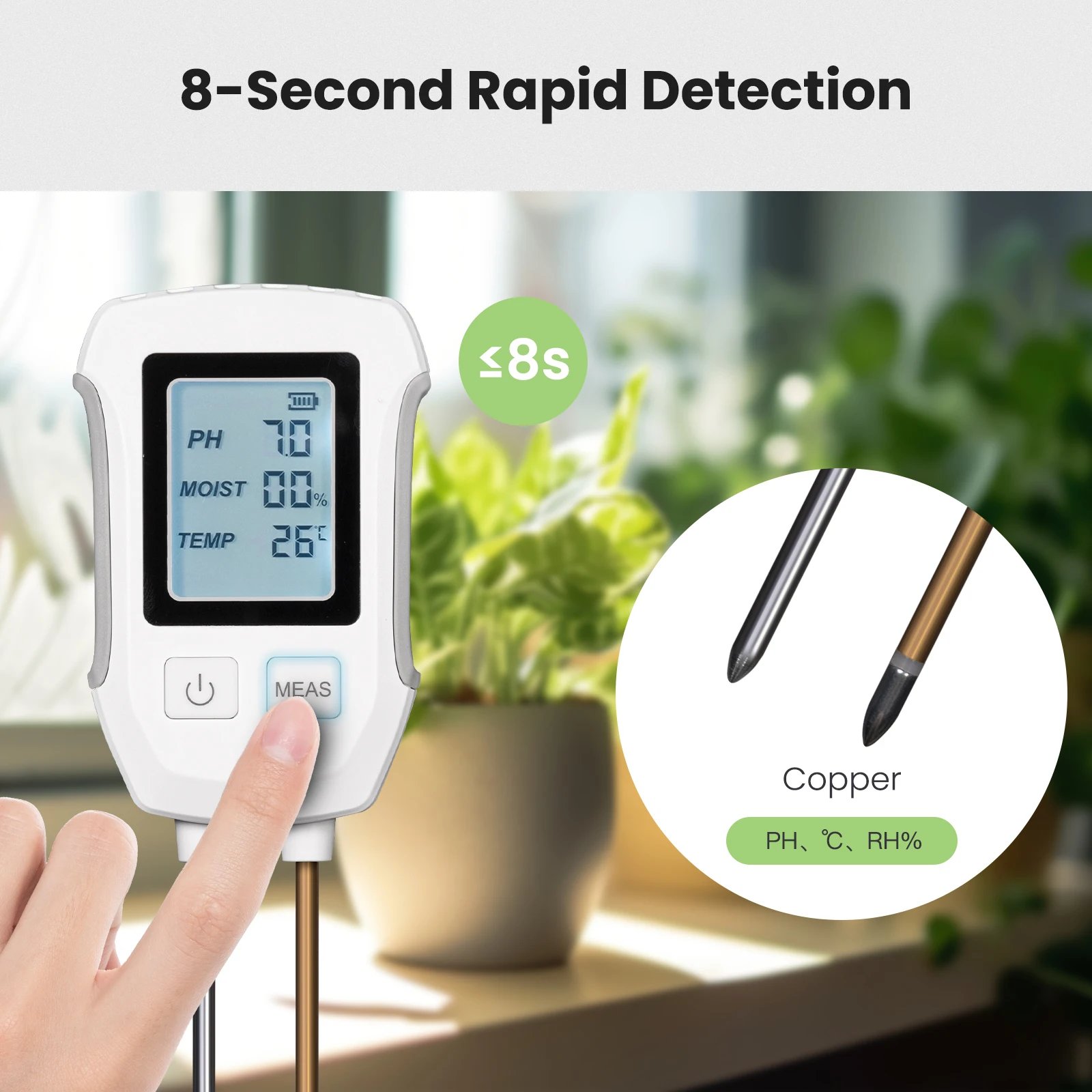 MOES 3 in 1 Soil PH Detector T - Garden Weather Station review and price
