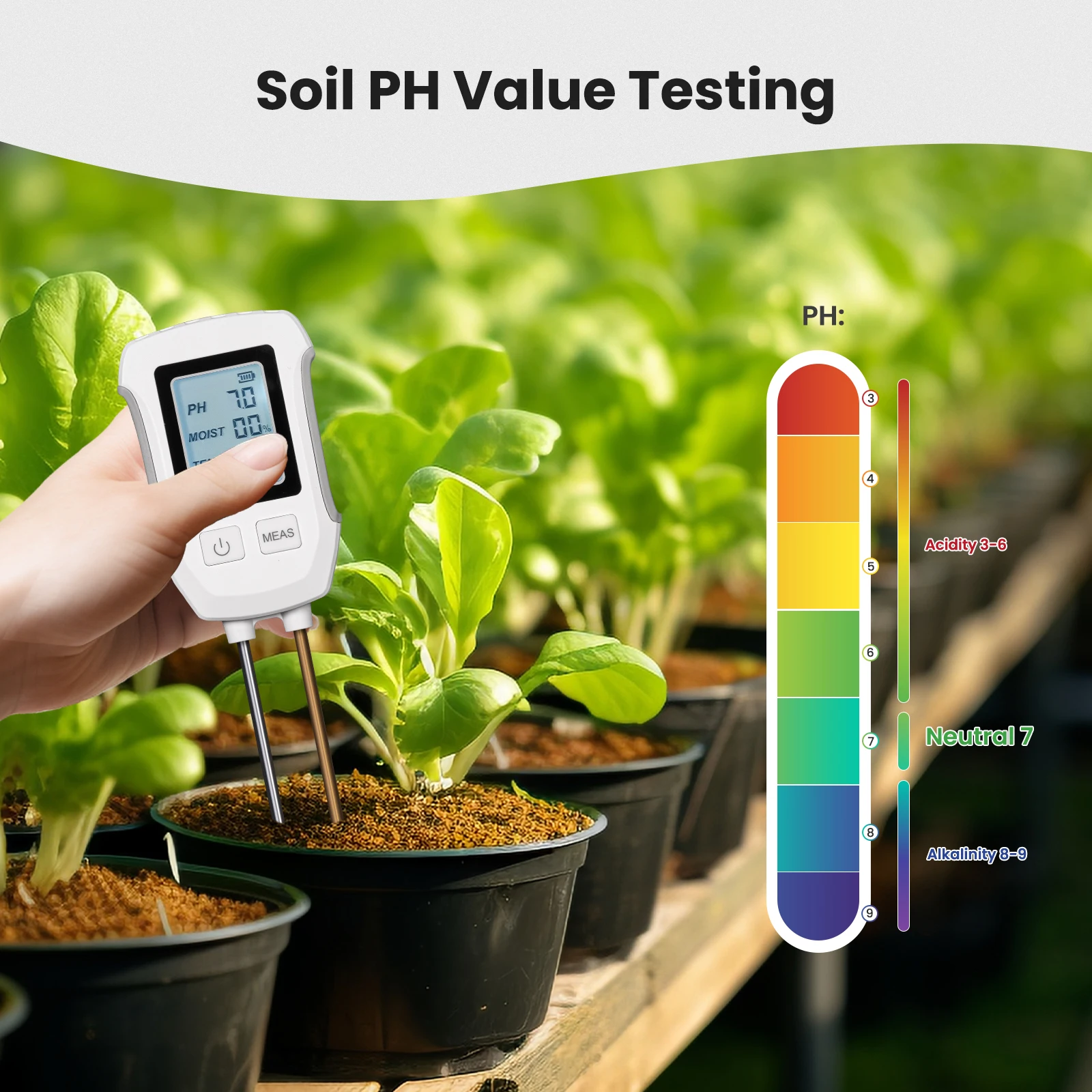 MOES 3 in 1 Soil PH Detector T - Garden Weather Station review and price