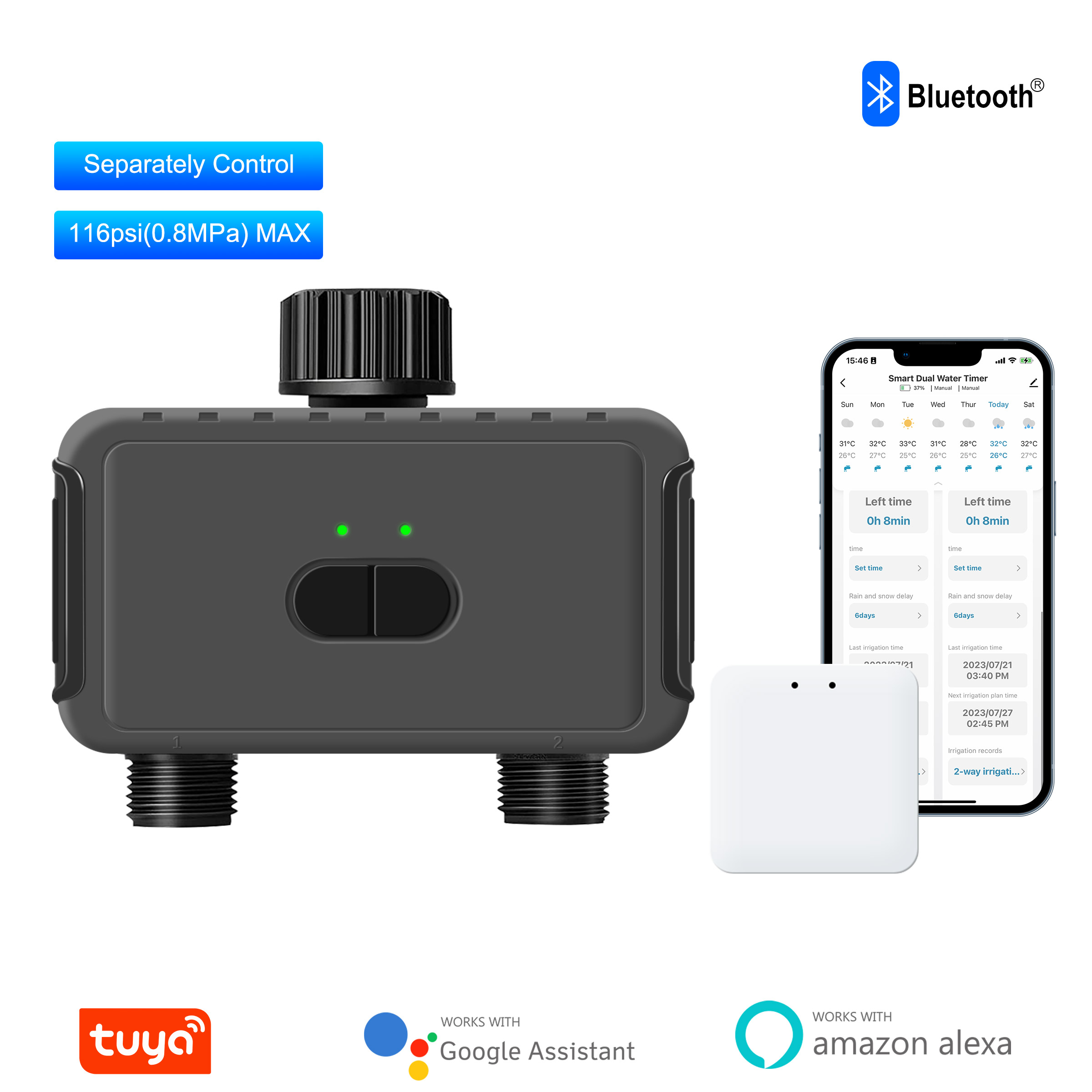 KEMEK Smart Programmable Sprin - Smart Garden Water Features review and price