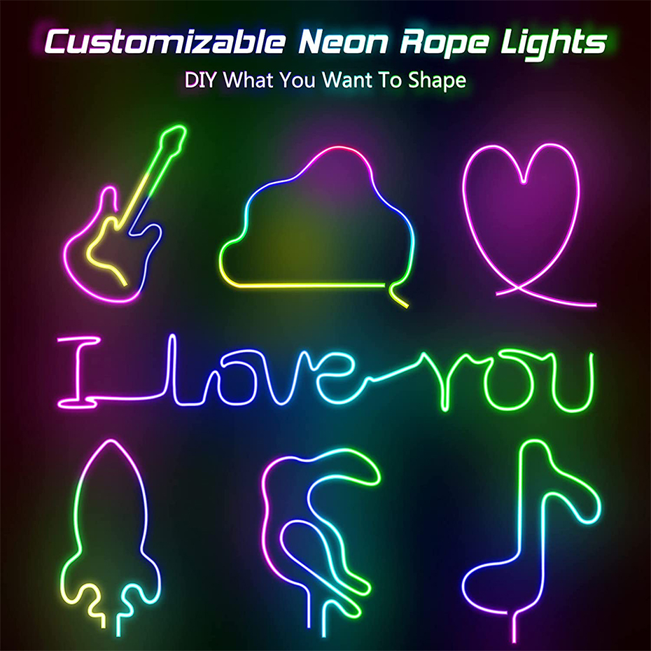 RGBIC LED Neon Strip 12V 84LED - Smart Led Garden review and price