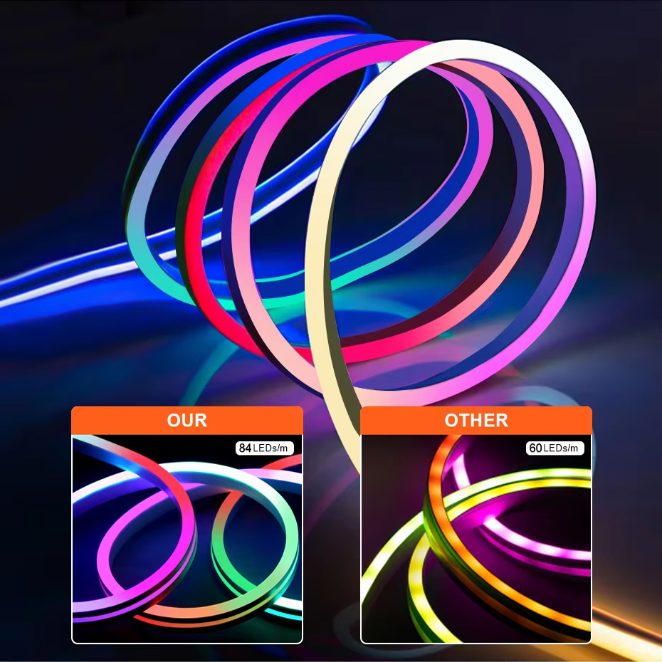 RGBIC LED Neon Strip 12V 84LED - Smart Led Garden review and price