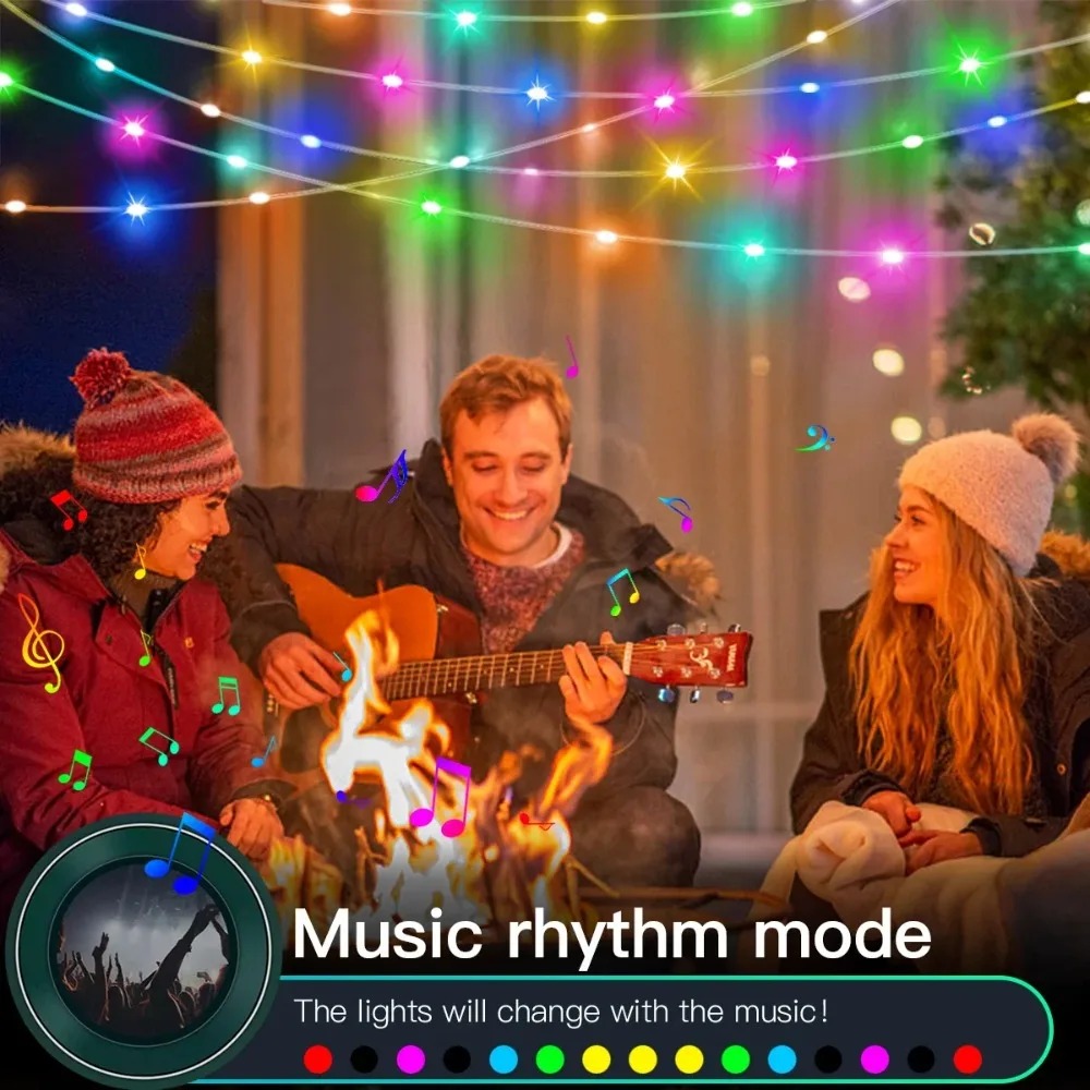 USB Bluetooth Smart LED Festoo - Smart Garden Festoon Lights review and price