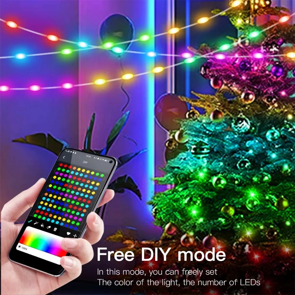 USB Bluetooth Smart LED Festoo - Smart Garden Festoon Lights review and price