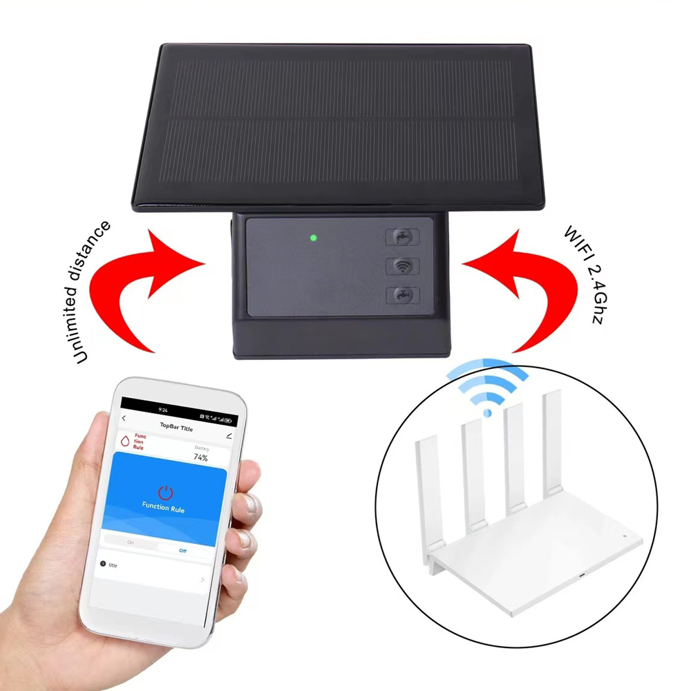 Tuya WiFi Solar Water Pump Tim - Smart Garden Keeper review and price