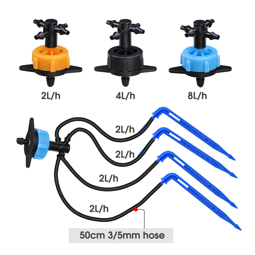 10Set 2/4/8L/H Bend Arrow Drip - Smart Garden Sprinkler System review and price